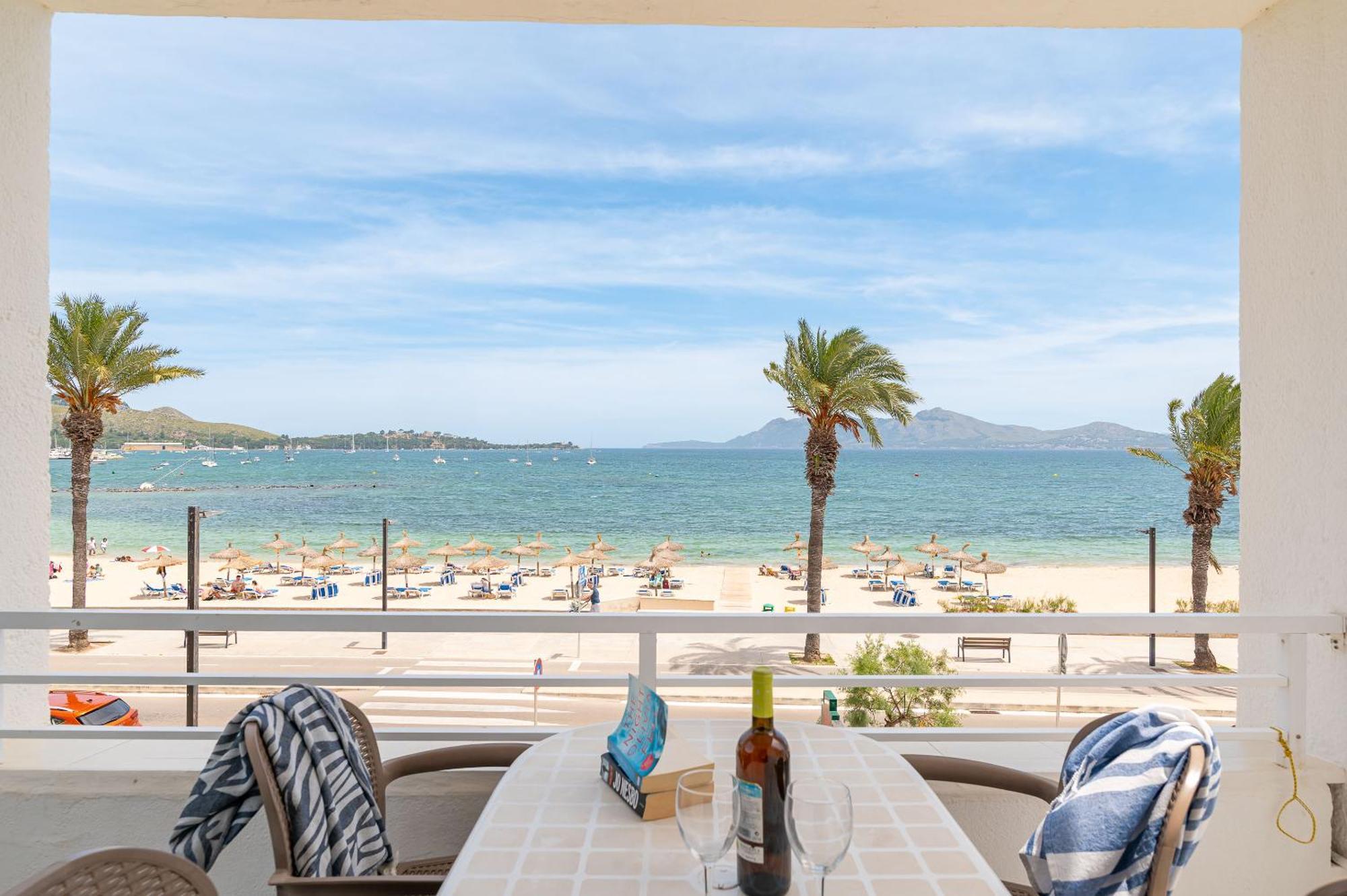 Beachfront Apartment Sivella By Sealand Villas Puerto Pollensa Exterior foto