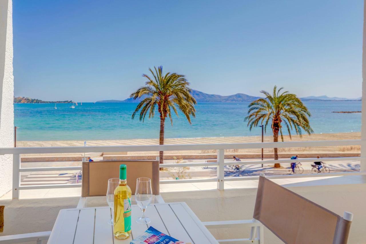 Beachfront Apartment Sivella By Sealand Villas Puerto Pollensa Exterior foto