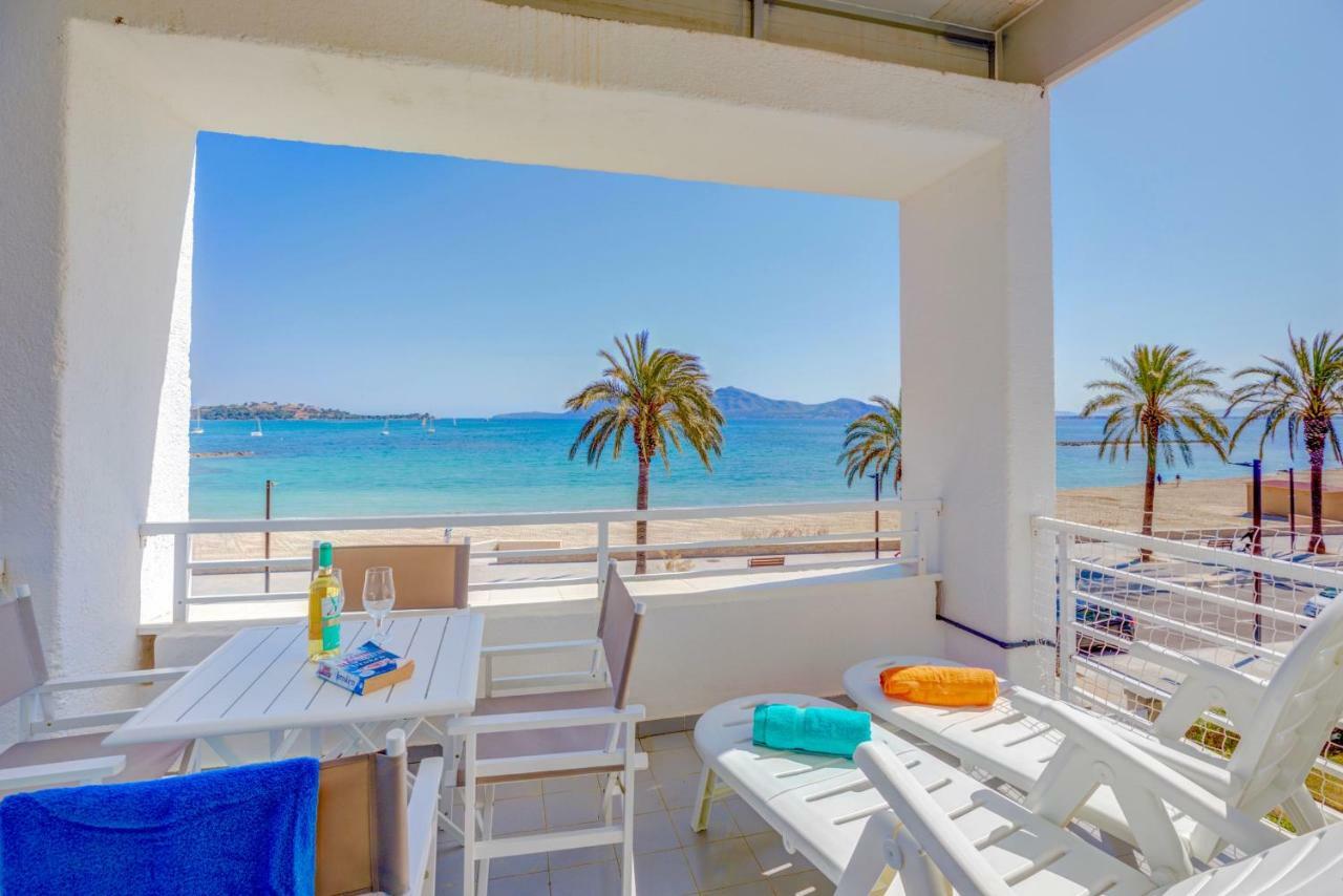 Beachfront Apartment Sivella By Sealand Villas Puerto Pollensa Exterior foto