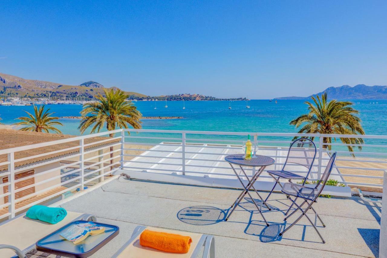 Beachfront Apartment Sivella By Sealand Villas Puerto Pollensa Exterior foto