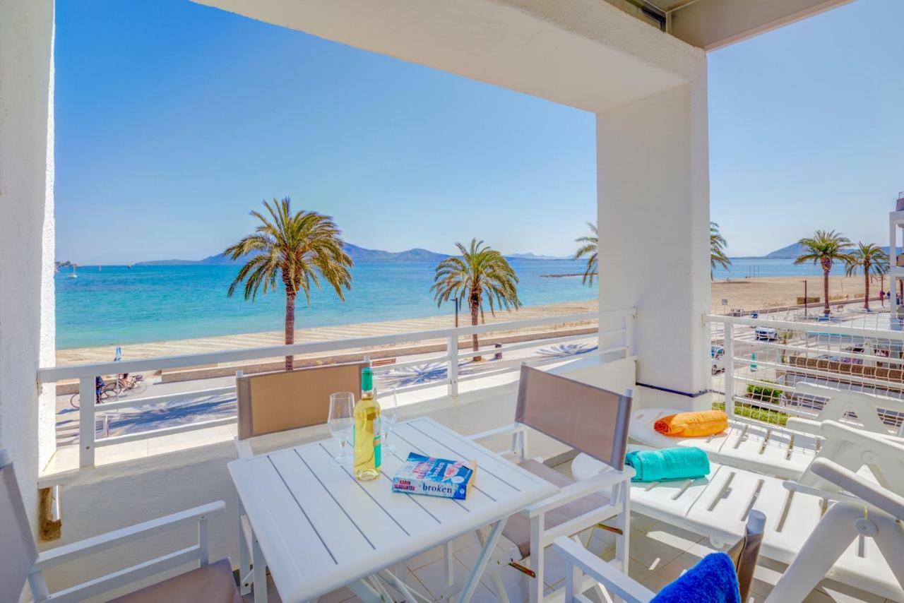Beachfront Apartment Sivella By Sealand Villas Puerto Pollensa Exterior foto